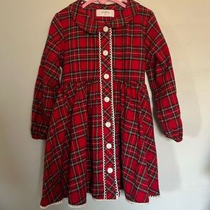 Sweet Honey Boutique Little Girls Plaid Dress